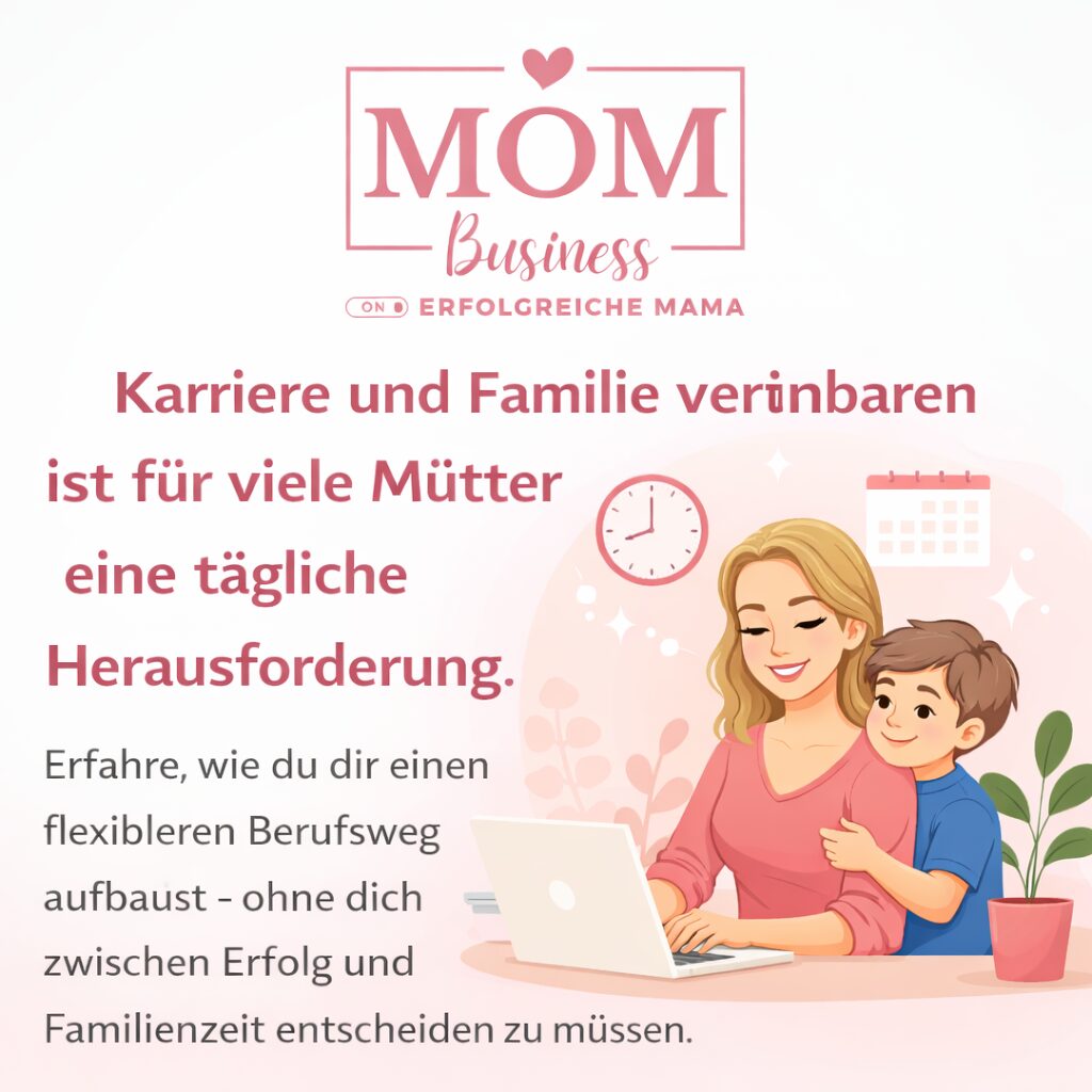 Karriere und Familie vereinbaren: So finden Mütter einen flexibleren Weg