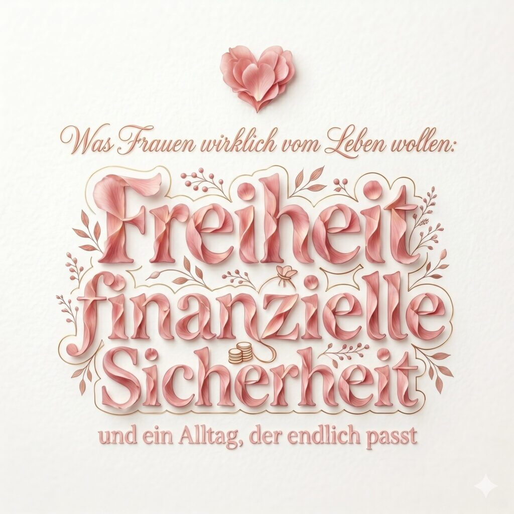 Was Frauen wirklich vom Leben wollen: Freiheit, finanzielle Sicherheit und ein Alltag, der endlich passt