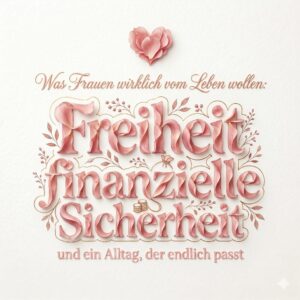 Was Frauen wirklich vom Leben wollen: Freiheit, finanzielle Sicherheit und ein Alltag, der endlich passt